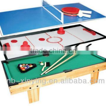 Ningbo Wewin wooden 3 in 1 multi tabletop games