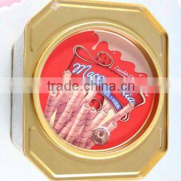 wholesale food safe tin box/ canned food tin / cookies tin box