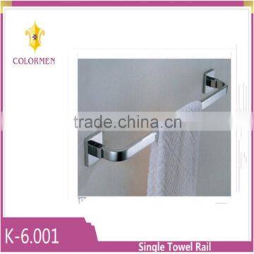 High quality mirror,brused finish stainless steel Single towel bar,towel rail