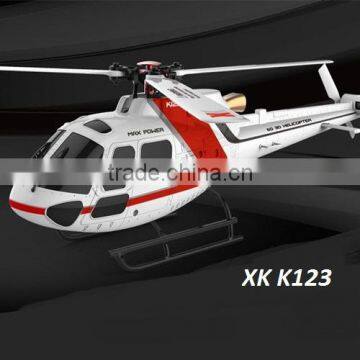 WL XK Series remote control helicopter XK K123 3.7V battery helicopter toys