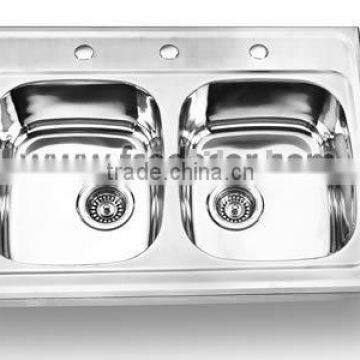 Double Bowl Sink(FSE-SS-6080A)