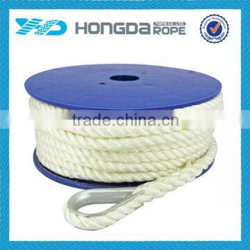 14mm nylon mooring rope for ship