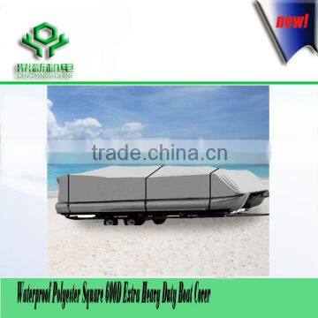 Waterproof Polyester Square 600D Extra Heavy Duty Boat Cover