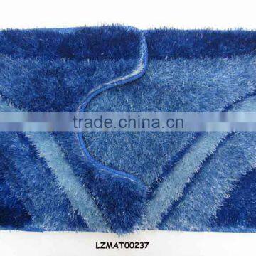 Shaggy bath mat set bath rug LZMAT00237