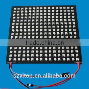 Flexible RGB LED Pixel Panel WS2812B SMD 5050 Flexible Fairy Light Pixel Matrix Led Display Board photo-3