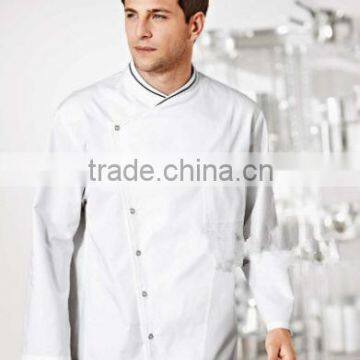 Unisex Men Women Chef Jacket White Black Coats Cook Clothes Food Service Uniform