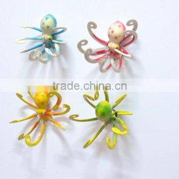 3.5 inch Plastic Ocean 0ctopus Shapes Custom 3D Fridge Magnet