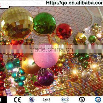 Super popular multicolor shining christmas decoration ball for 2015 christmas ornament