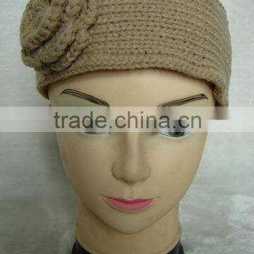 Winter knitted headbands for women