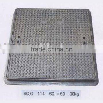 EN124 Grey Cast Iron Manhole Cover