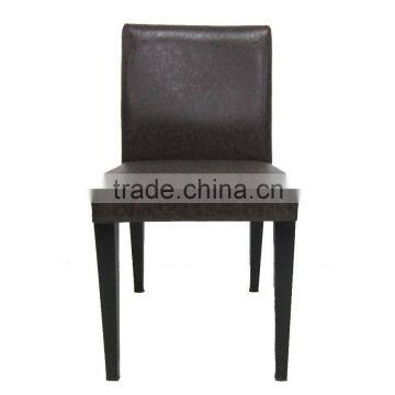 Modern Upholsteryed Leather Dining Chair MG-C400 photo-6