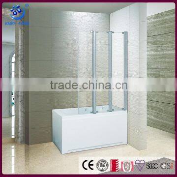 Folding Simple Shower Enclosure Shower Screen For Bath Tub(KD3202)