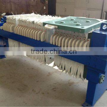 sewage treatment plant filter press