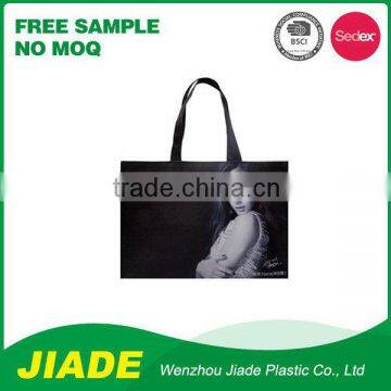 Shopping black non woven bag/soccer non woven bag/hot sale 0g foldable non woven bag