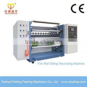 PLC Controlled High Speed Slitter Rewinder for Rolls