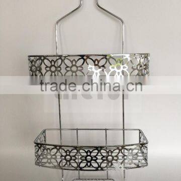 Bathroom Shower Caddy for Shampoo, Chrome
