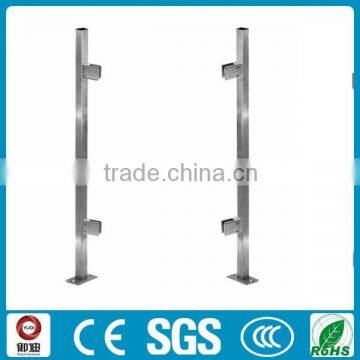 Modular Steel Toughed Glass Railings Design for Stairs Prices photo-2