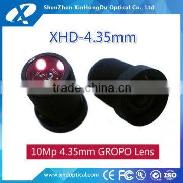 High Quality hd 6mm M12 F1.9 1/3" 3MP Sport Camera Lens photo-4