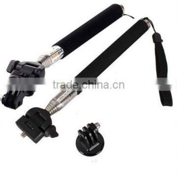 Extendable Handheld Selfie Stick Pole Tripod Bracket For CAMERA Go Pro 4 3+ 2 1 photo-3