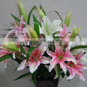 Artificial flower, new lily