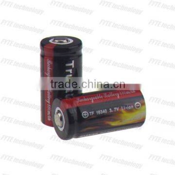 TrustFire 16340 3.7V 880mAh Li-ion Rechargeable Battery/Trustfire cell