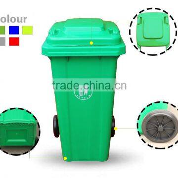 china wholesale outdoor OEM stand 360l garbage container plastic