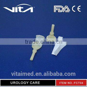 Medical External Male Condom Catheter With CE,ISO,FDA Sterilized by EO can bu suit with urine bag