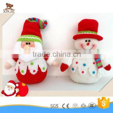 2016 hot snowman santa calus plush stuffed christmas toy