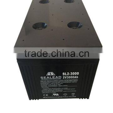 Factory Wholesale Ups Sealed Lead Acid Maintenance Free 2v 3000ah Medical Equipment Reserve Battery