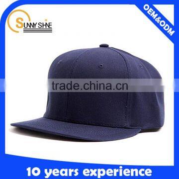 wholesale custom made 6 panel plain blank snapback caps