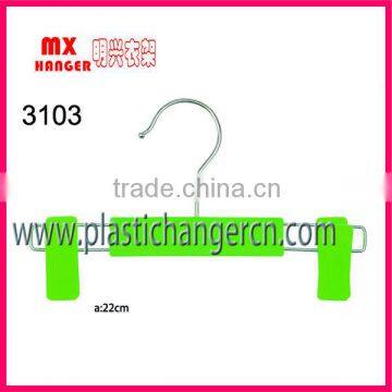 2014 Mingxing kids plastic pants hangers, ,plastic hangers