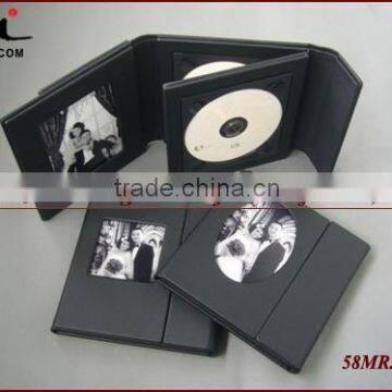 Wedding PU Leather CD DVD Case Box Holder Cover Album Storage,Disc Boxes