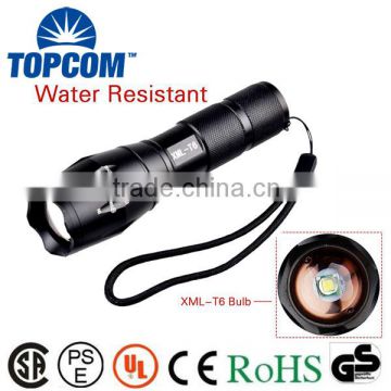 Brightest Zoom 5 Modes G700 Long Range 18650 Rechargeable XML T6 10W LED G700 Tactical Flashlight                        
                                                Quality Choice