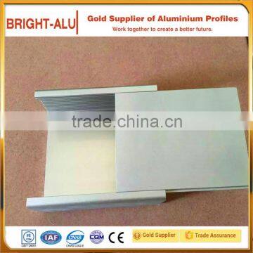 Industry Aluminum Profile , Aluminum Alloy Tube Made From Standard Aluminum Ingot