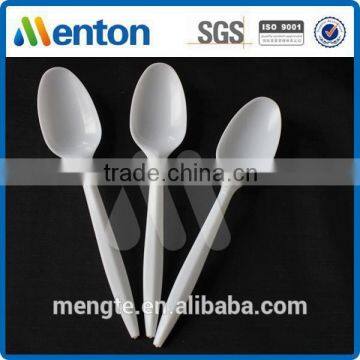 white plastic pp spoon