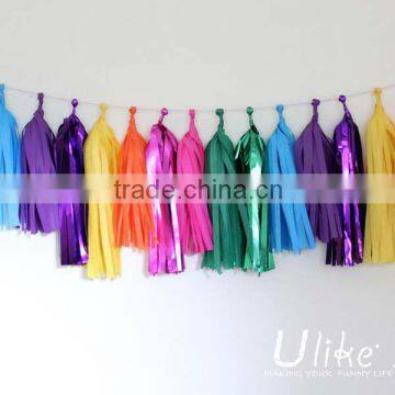 Bulk Diy Tissue Tassel Garland Elegant Diy Tassel Garland