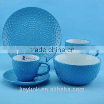 Newly Designed Stoneware Dot Pattern Dinnerset photo-6