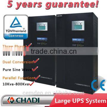 High pf Industrial 380v 400kva Ups Pure Sine Wave photo-2
