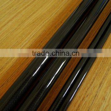 High quality very strong glossy carbon fibre tube factory