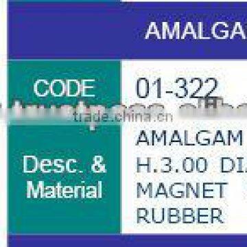 amalgam well knurling , dental instruments