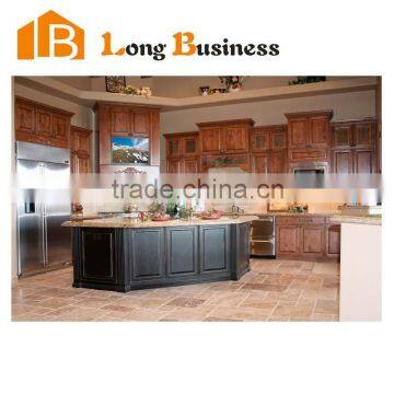 LB-JL1194 Oak solid wood kitchen cabinet door for modern kitchen designs