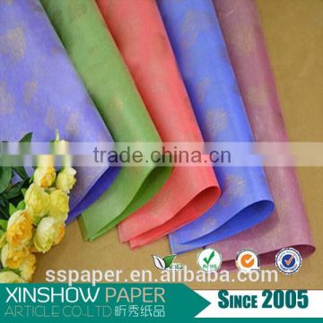 coated packaging paper colored plastic paper