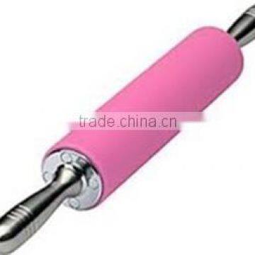 KT-034 Non-toxic Colorful Silicone Noodle Rolling Pin