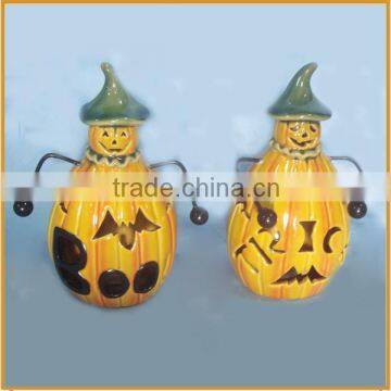 Beautiful Ceramic Hawlloween Pumpkin Decoration photo-1