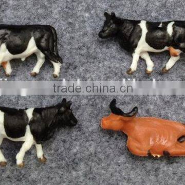 HO Scale Plastic Color Cow for 1:87 photo-3