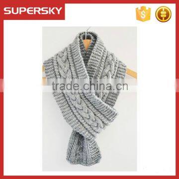 V-28 Infinity hot sale knitting warm winter scarf/warming scarf