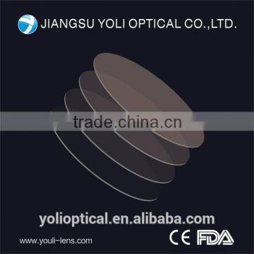 1.56 aspheric super hydrophobic green emi photochromic brown lens