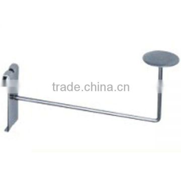 Chrome plating wire hat display for gridwall