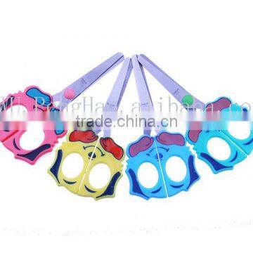 Chinese Chip Colorful Student Scissors With Animal Shaped Handle Paper Cutter photo-3