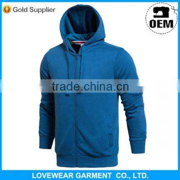 Promotional price for single custom plain cotton hoodie top quality